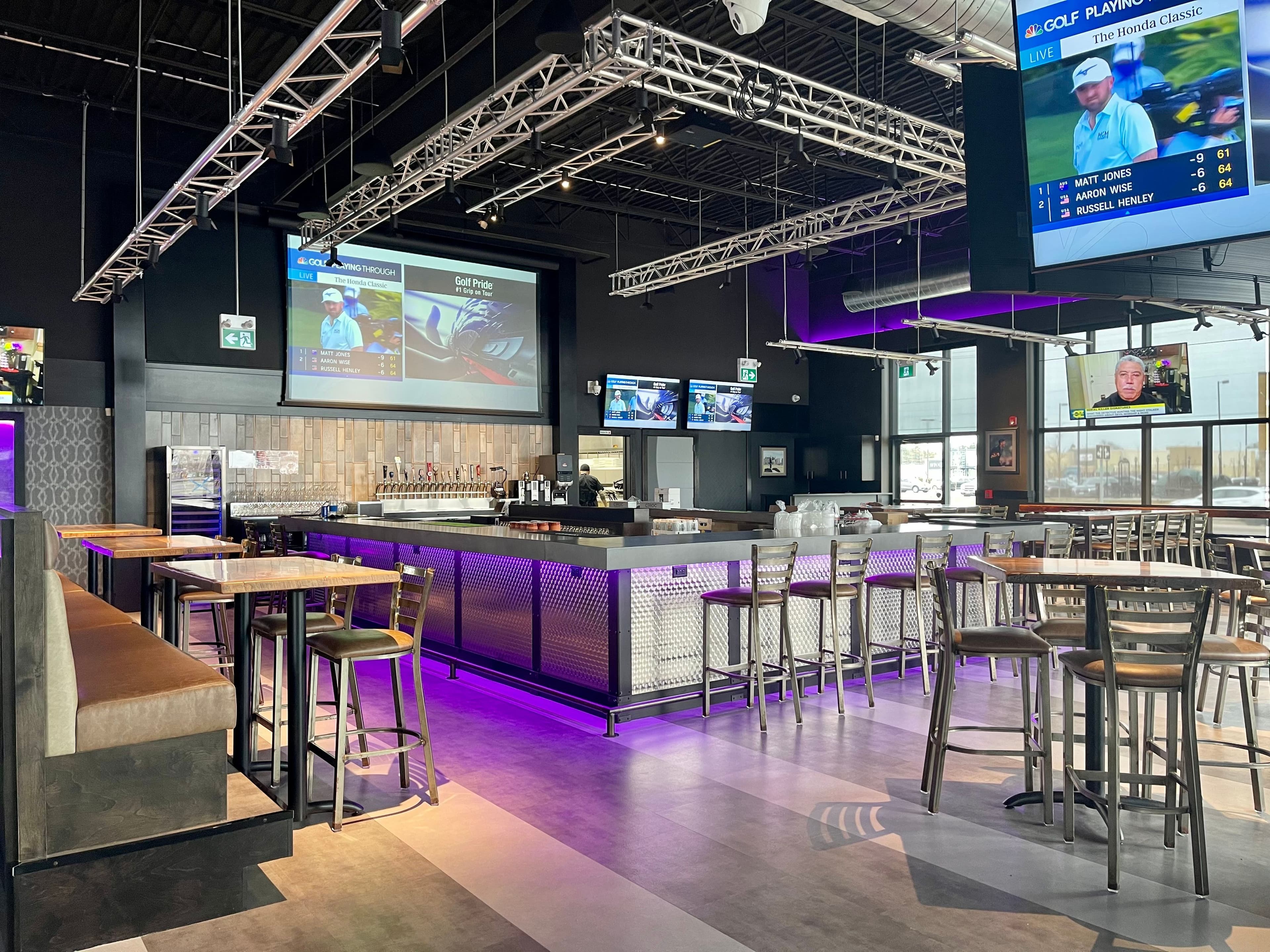Tin Cup Sports Grill interior