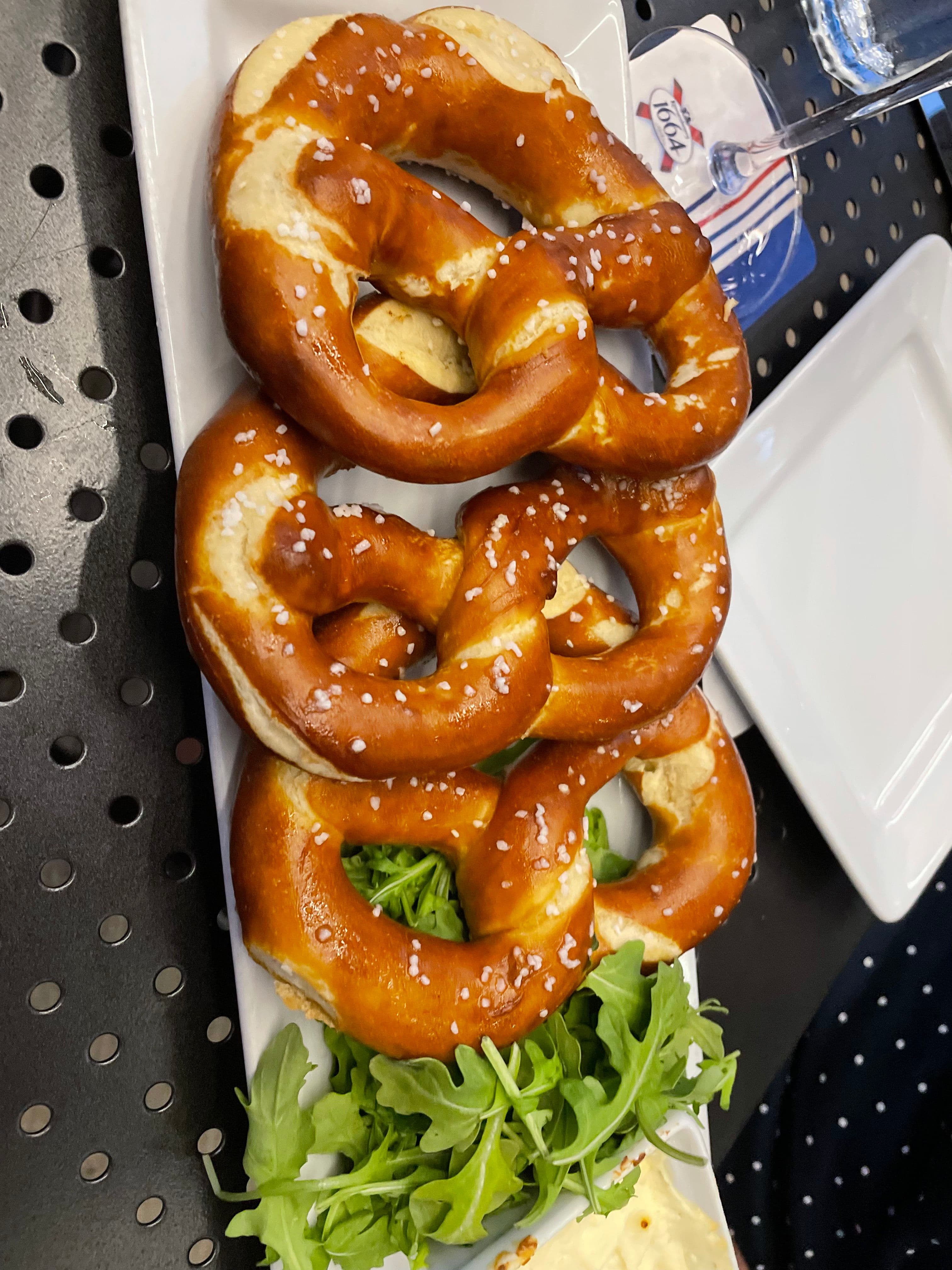 Warm Pretzels